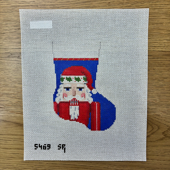 Santa Nutcracker, Mini Stocking