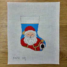  Santa with Staff, Mini Stocking