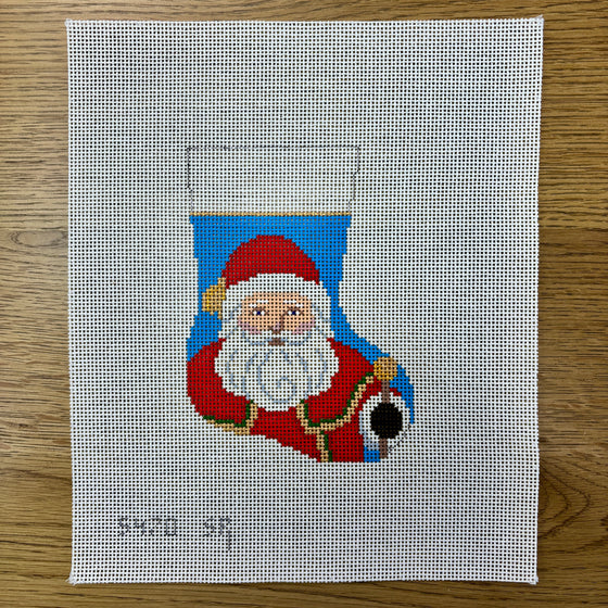 Santa with Staff, Mini Stocking