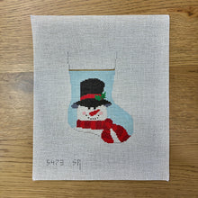  Scarf Snowman, Mini Stocking
