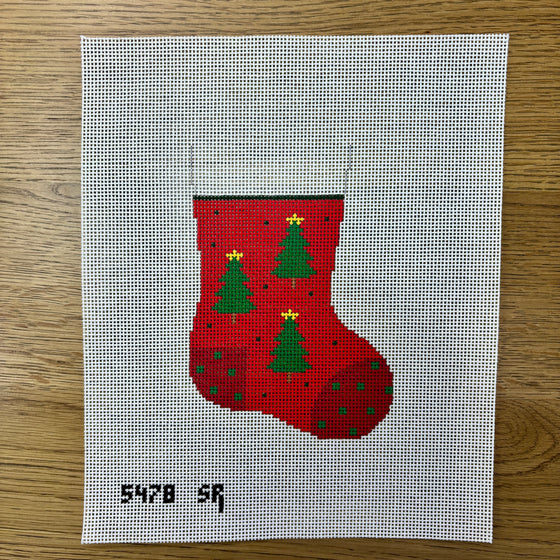 Christmas Trees, Mini Stocking