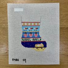  Lamb, Angels, Jesus Stripe - Mini Stocking