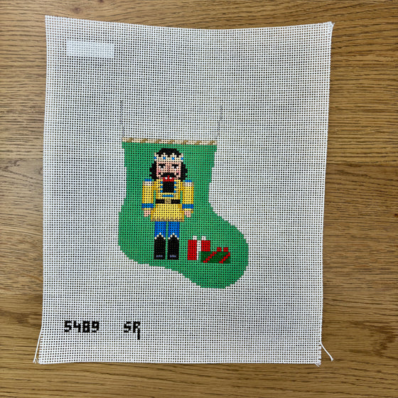 Nutcracker, Yellow King - Mini Stocking
