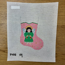  Angel on Pink, Mini Stocking