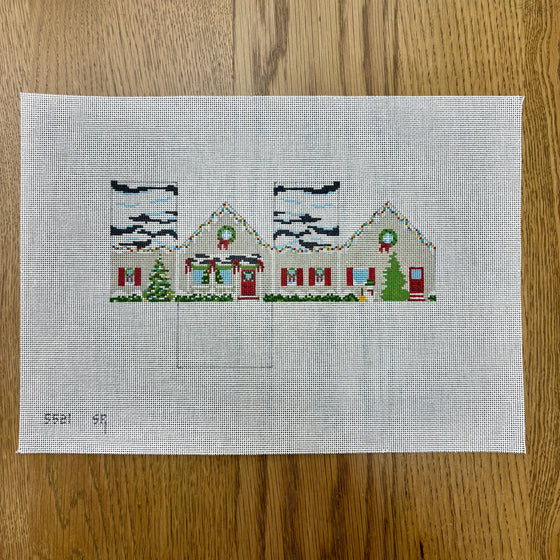 White Christmas House, Mini House - 18 mesh