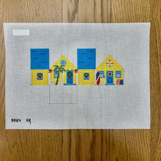 Yellow Beach House, Mini House - 18 mesh