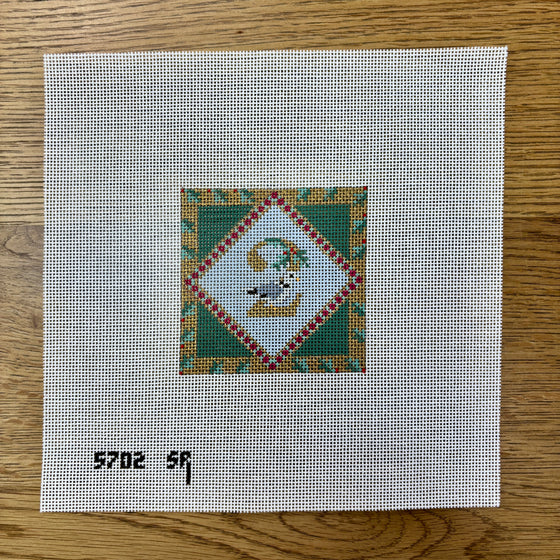 Twelve Days of Christmas - 3" Square