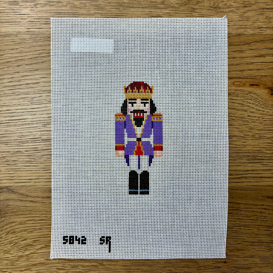 Purple King Nutcracker, Ornament