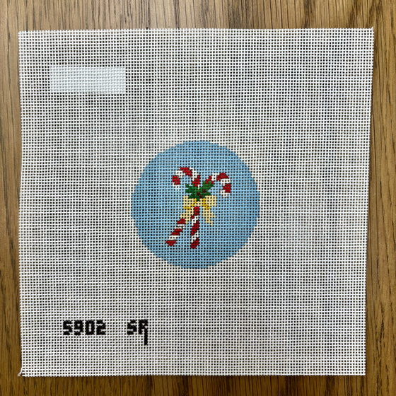 Candy Canes, 2.5" Round
