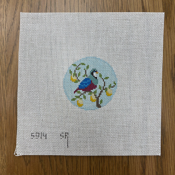 Partridge in Pear Tree, 2.5" Round