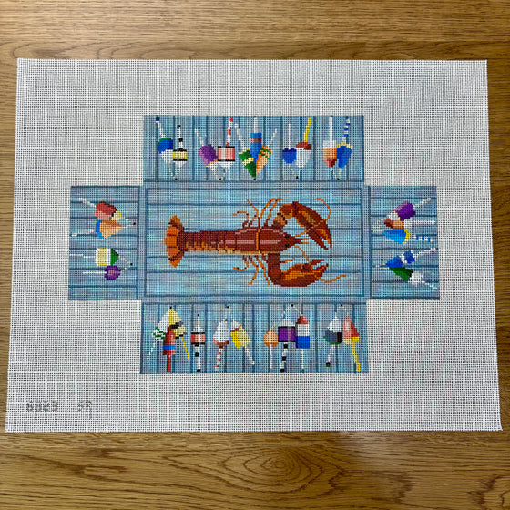 Lobster and Buoys, Brick Cover - 13 mesh