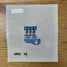  Snowman Stripe, Stocking Ornament