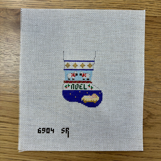 Nativity Stripe, Stocking Ornament