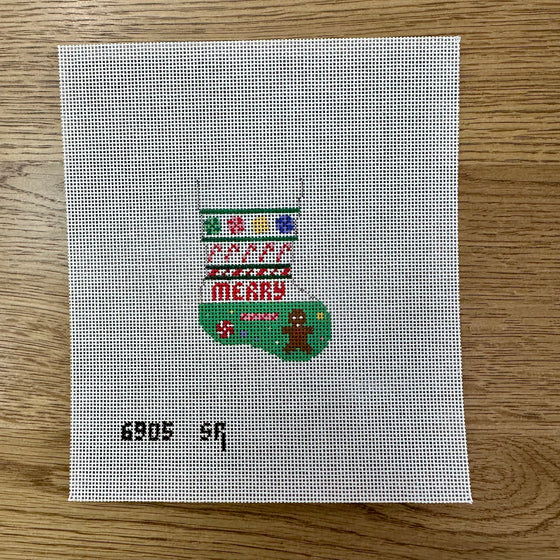 Candy Stripe, Stocking Ornament