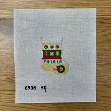  Presents Stripe, Stocking Ornament