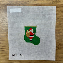  Santa, Stocking Ornament