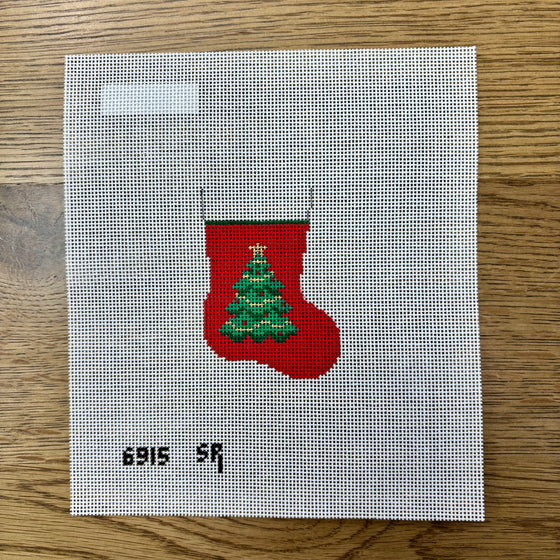 Christmas Tree, Stocking Ornament