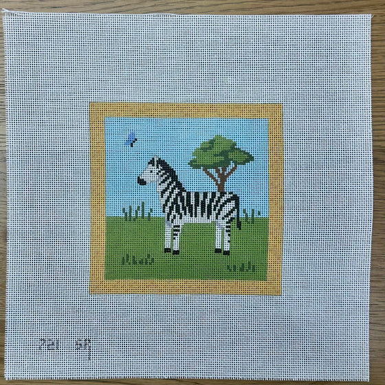 Zebra, 5" Square - 18 mesh
