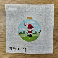  Santa Putting, 4.5" Round - 13 Mesh
