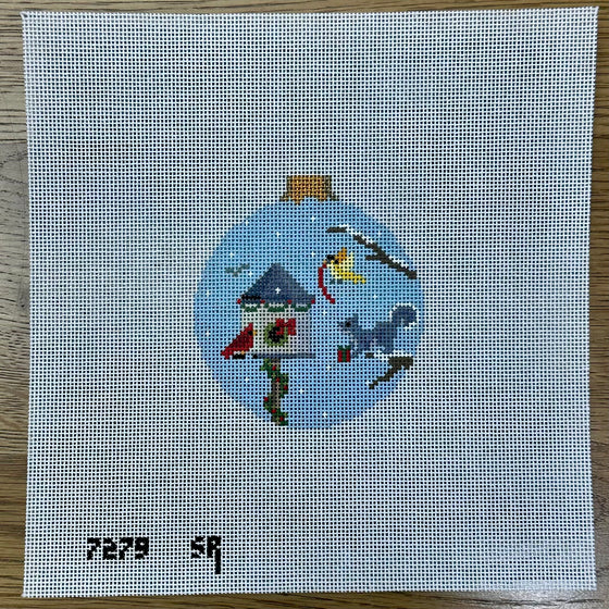 Decorating Birdhouse, 3.25" Round