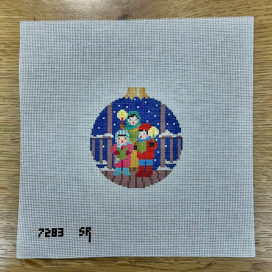 Carolers, 3.25" Round