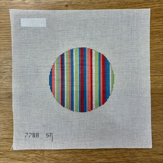 Candy Stripe, 4" Round