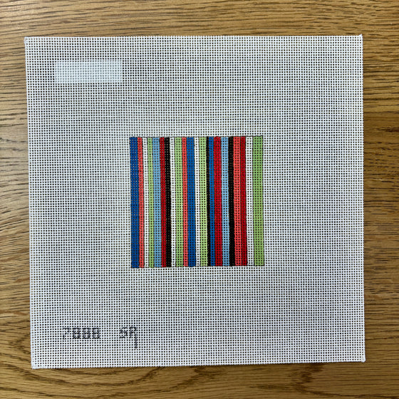 Candy Stripe,  3" x 3"