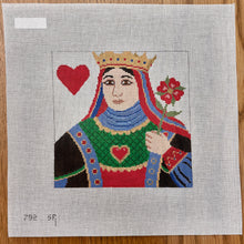  Queen of Hearts, 6.5" Square - 18 mesh