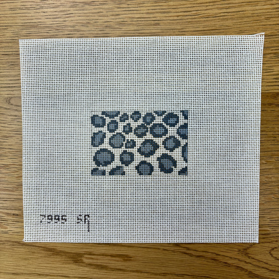 Leopard Spots, Grey Insert  3" x 2"