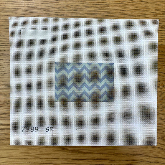 Zigzag, Grey Insert  3" x 2"
