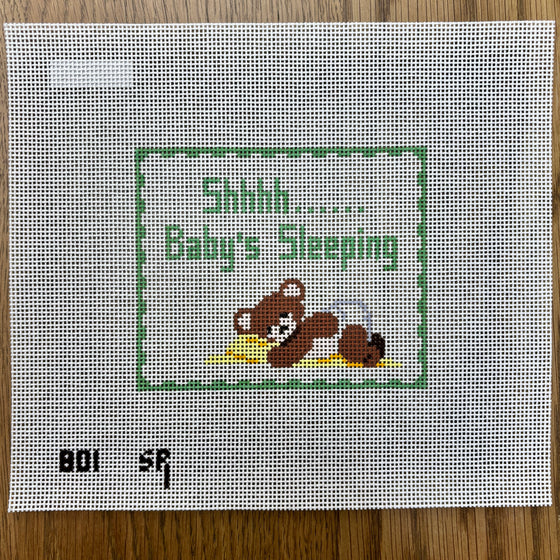Shhh, Baby's Sleeping, Sign - 13 mesh