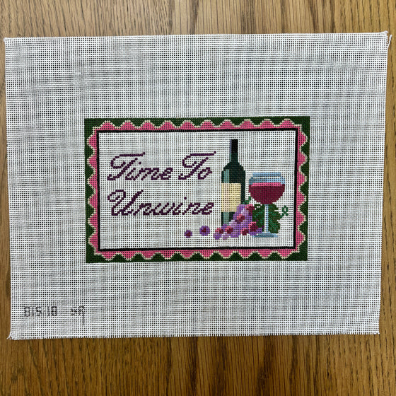 Time To Unwine, Sign - 18 mesh