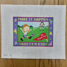  Make It Happen, Soccer Kid, Sign - 18 mesh