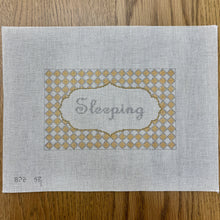  "Sleeping"  Diamonds, Sign  18 mesh
