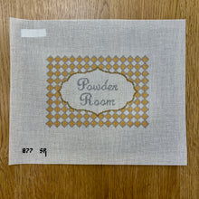  Powder Room, Diamonds, Sign - 18 mesh