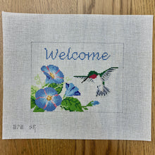  Hummingbird "Welcome", Sign - 13 mesh