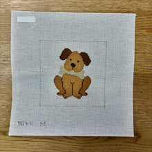  Dog with Bone, 6" Square - 13 mesh