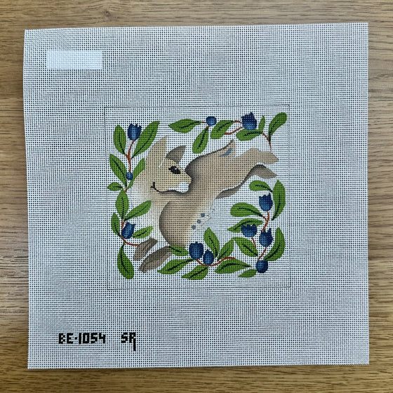 Bunny in Blueberries