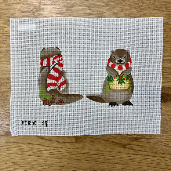 Otter with Scarf, 2 Sided