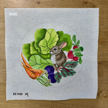  Rabbit in Vegetables, 12" Round