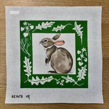  Rabbit with Green Border