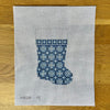 Snowflakes, Blue, Mini Boot - 18 mesh