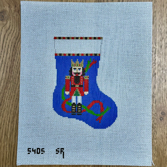 Nutcracker In Ribbons, Mini Stocking