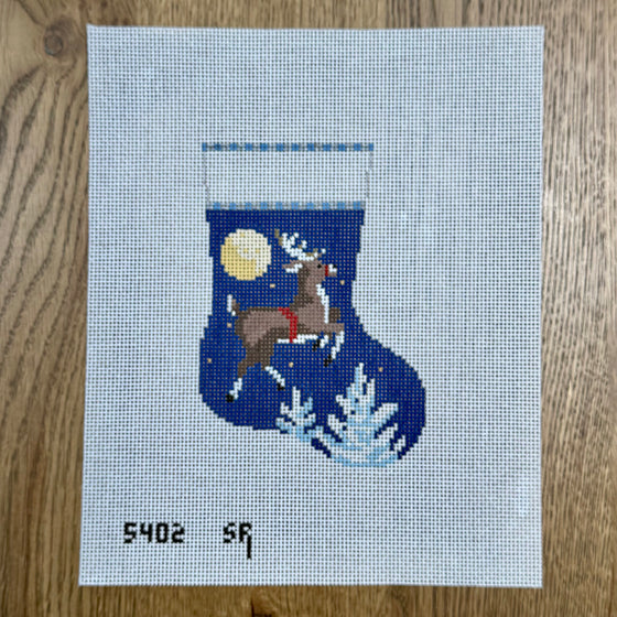 Flying Reindeer, Mini Stocking