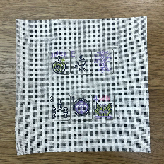 Mahjong, Purple - 13 Mesh