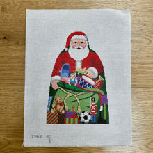  Santa with Toy Bag, Tree Topper