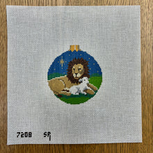  Lion and Lamb, 3.25" Round