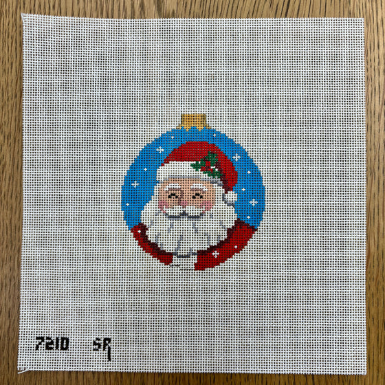 Santa Face, 3.25" Round