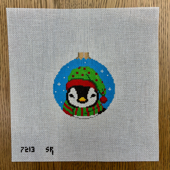 Penguin Face, 3.25" Round