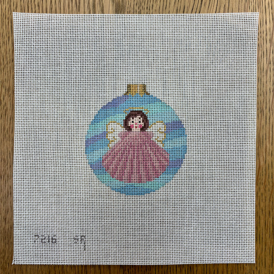 Seashell Angel, 3.25" Round